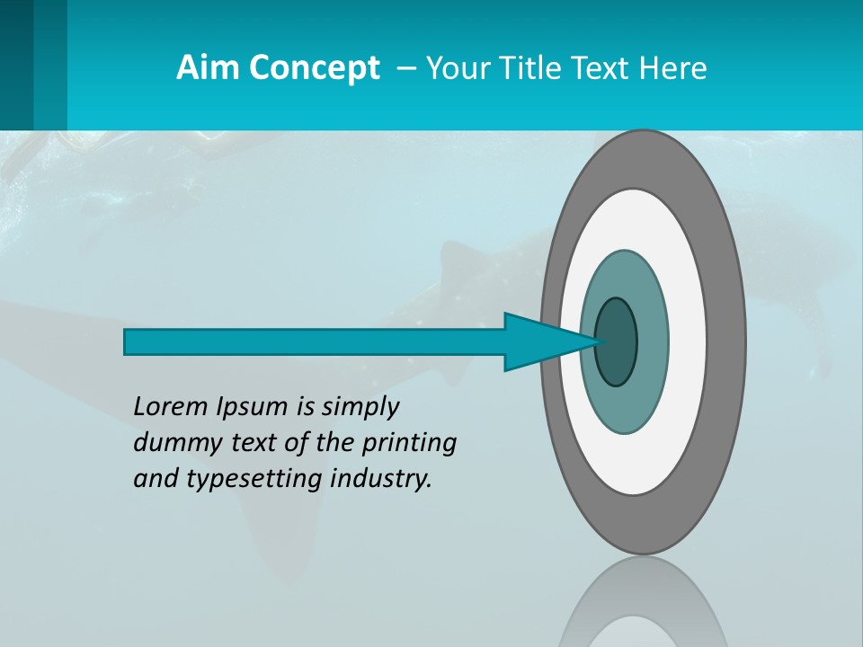 Ocean Underwater Scene Ecology PowerPoint Template