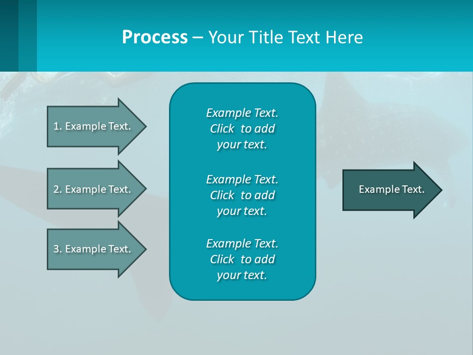 Ocean Underwater Scene Ecology PowerPoint Template