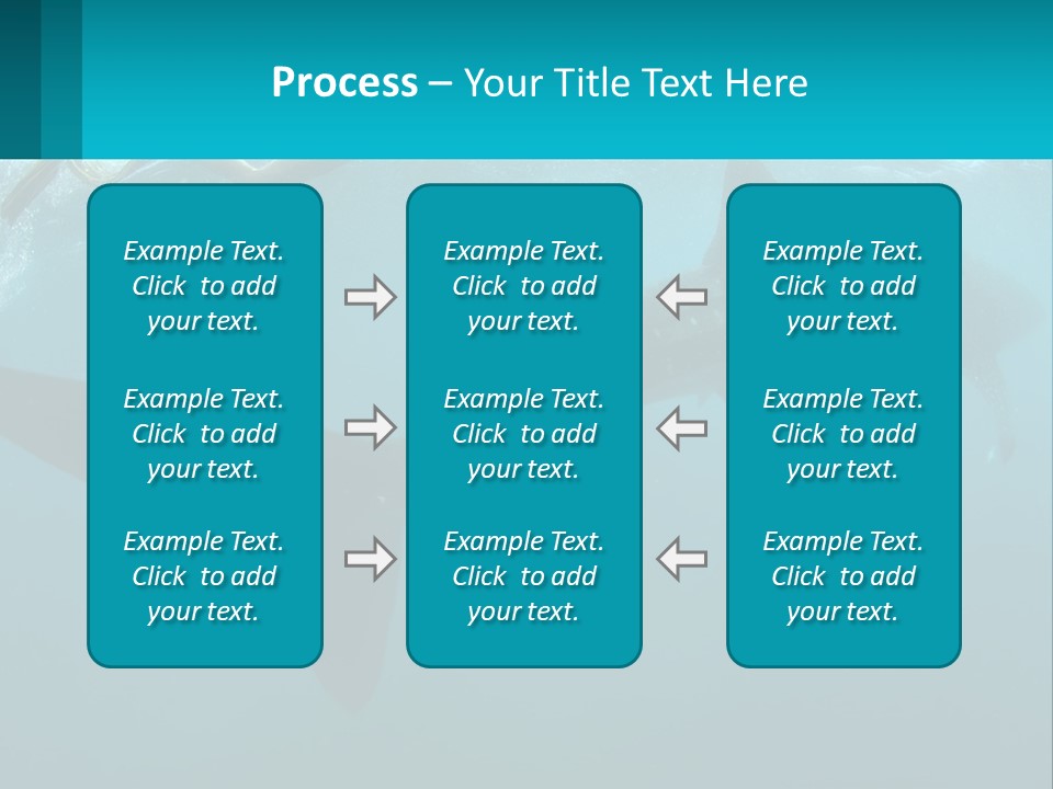 Ocean Underwater Scene Ecology PowerPoint Template