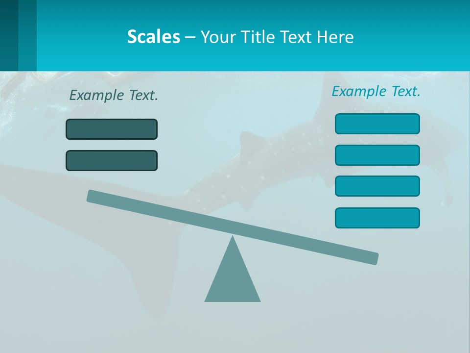 Ocean Underwater Scene Ecology PowerPoint Template