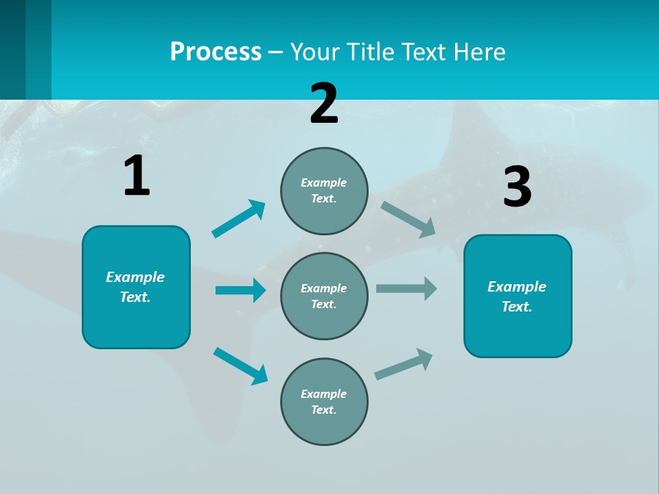 Ocean Underwater Scene Ecology PowerPoint Template