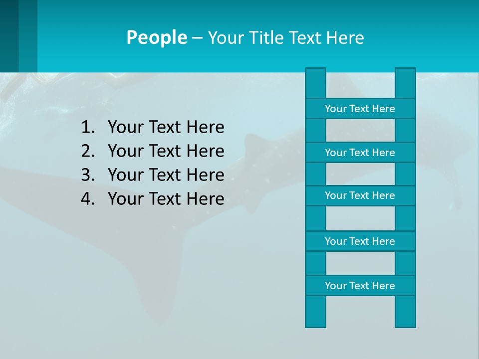 Ocean Underwater Scene Ecology PowerPoint Template