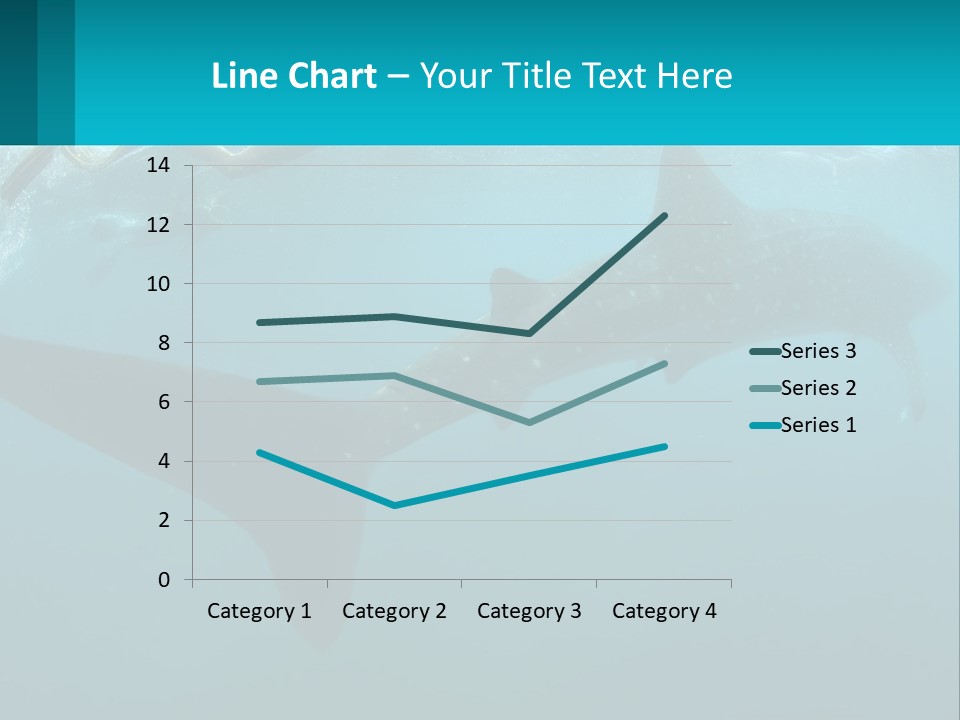 Ocean Underwater Scene Ecology PowerPoint Template