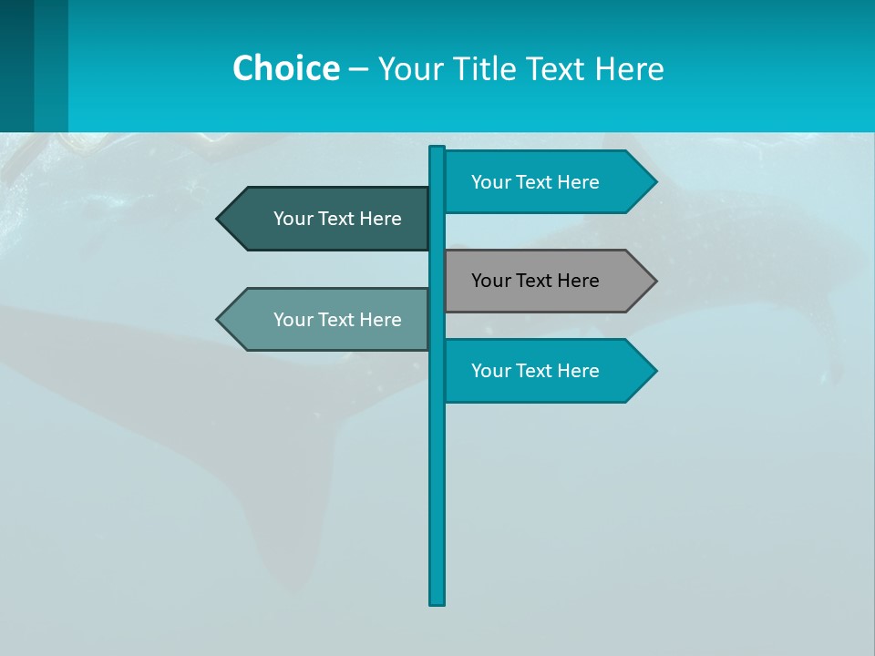 Ocean Underwater Scene Ecology PowerPoint Template