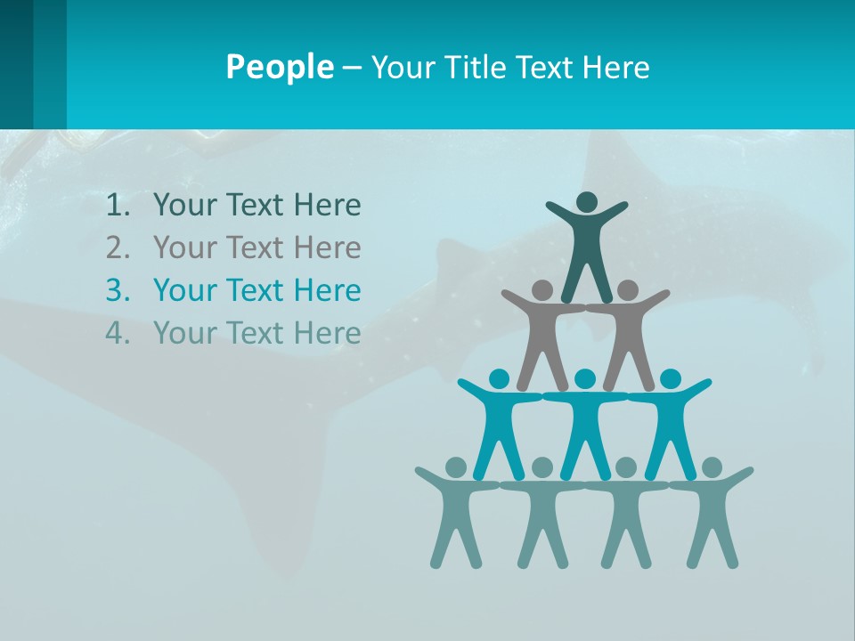 Ocean Underwater Scene Ecology PowerPoint Template