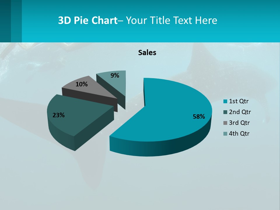 Ocean Underwater Scene Ecology PowerPoint Template