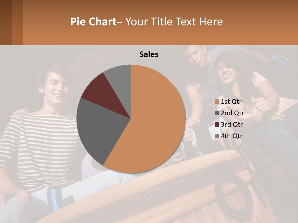 Skewer Family Teen PowerPoint Template