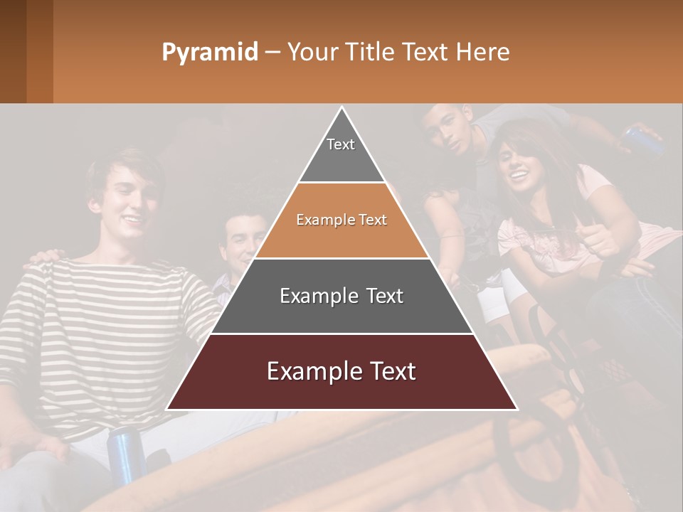 Skewer Family Teen PowerPoint Template