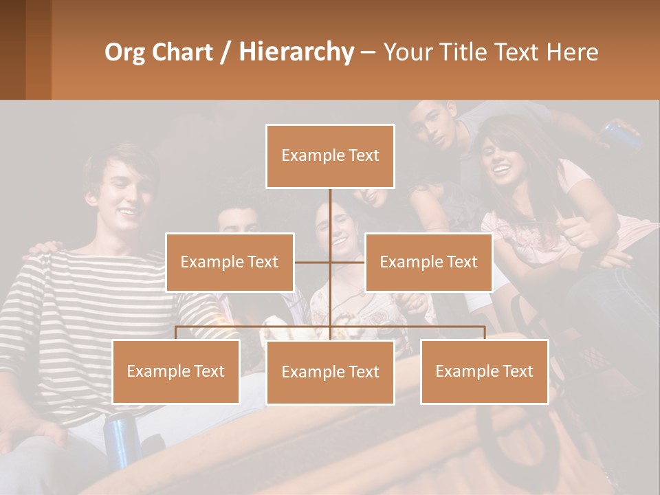 Skewer Family Teen PowerPoint Template