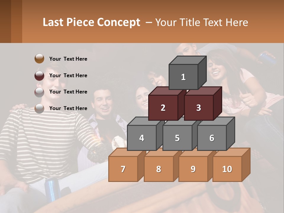 Skewer Family Teen PowerPoint Template