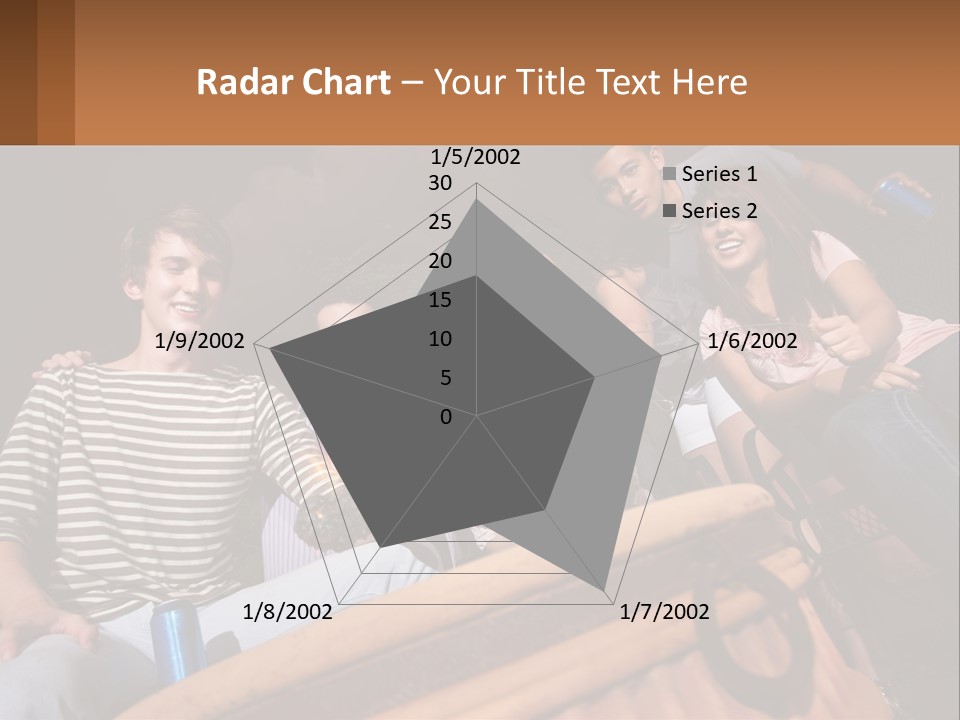 Skewer Family Teen PowerPoint Template
