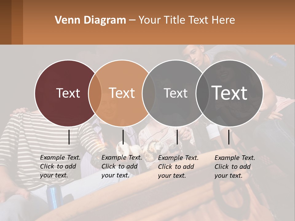 Skewer Family Teen PowerPoint Template