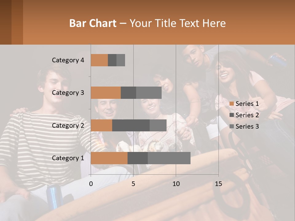 Skewer Family Teen PowerPoint Template
