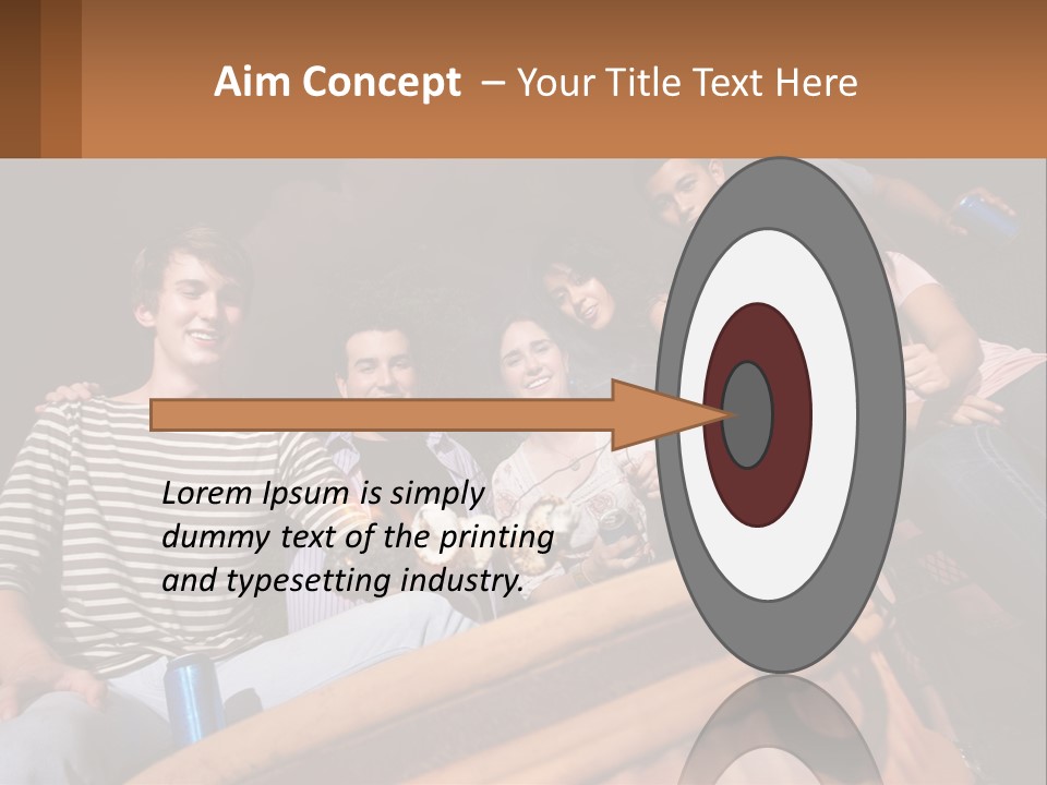 Skewer Family Teen PowerPoint Template
