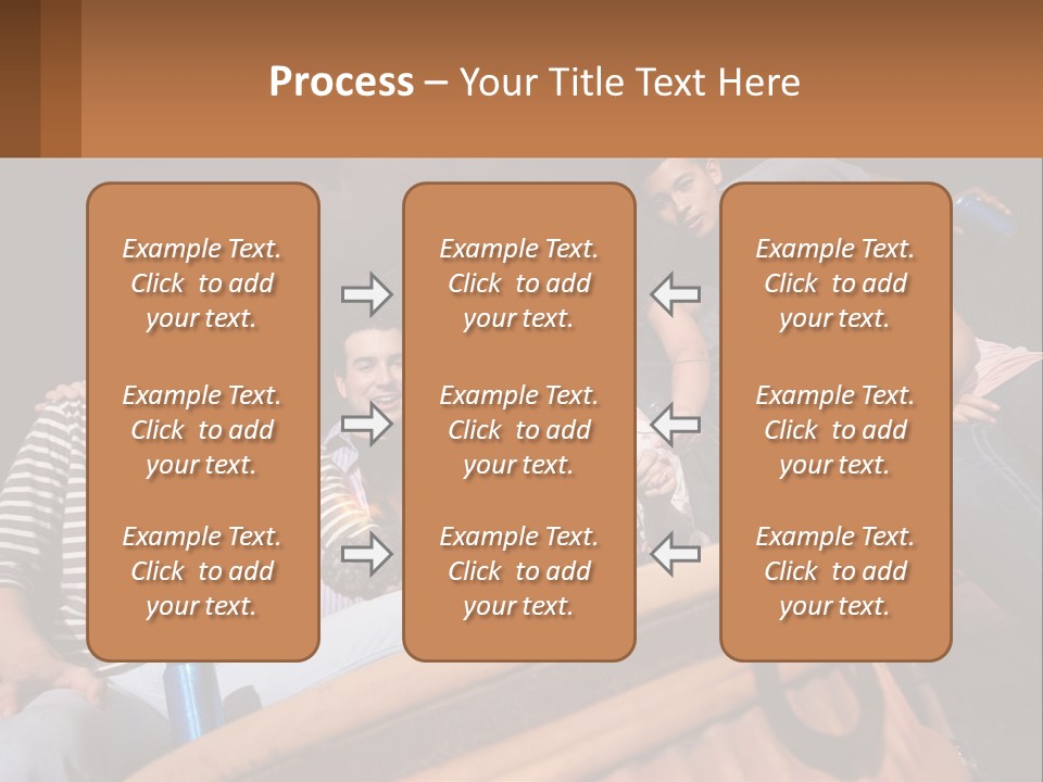Skewer Family Teen PowerPoint Template