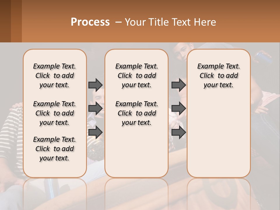 Skewer Family Teen PowerPoint Template