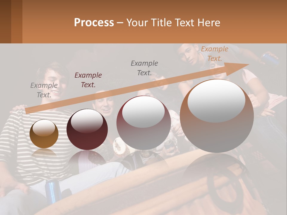 Skewer Family Teen PowerPoint Template