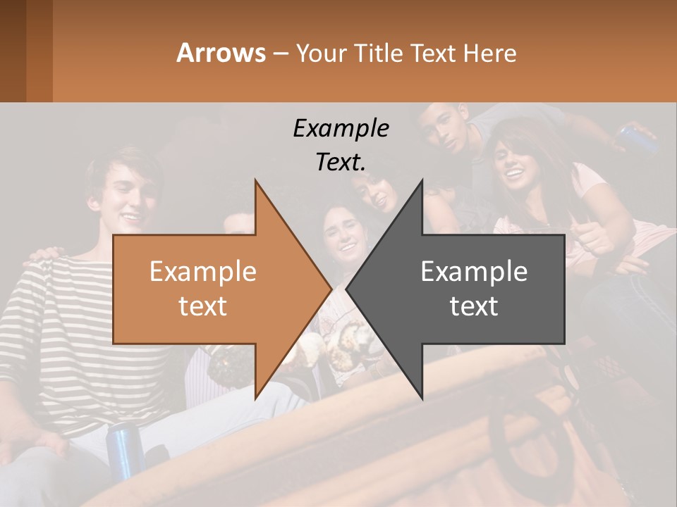 Skewer Family Teen PowerPoint Template