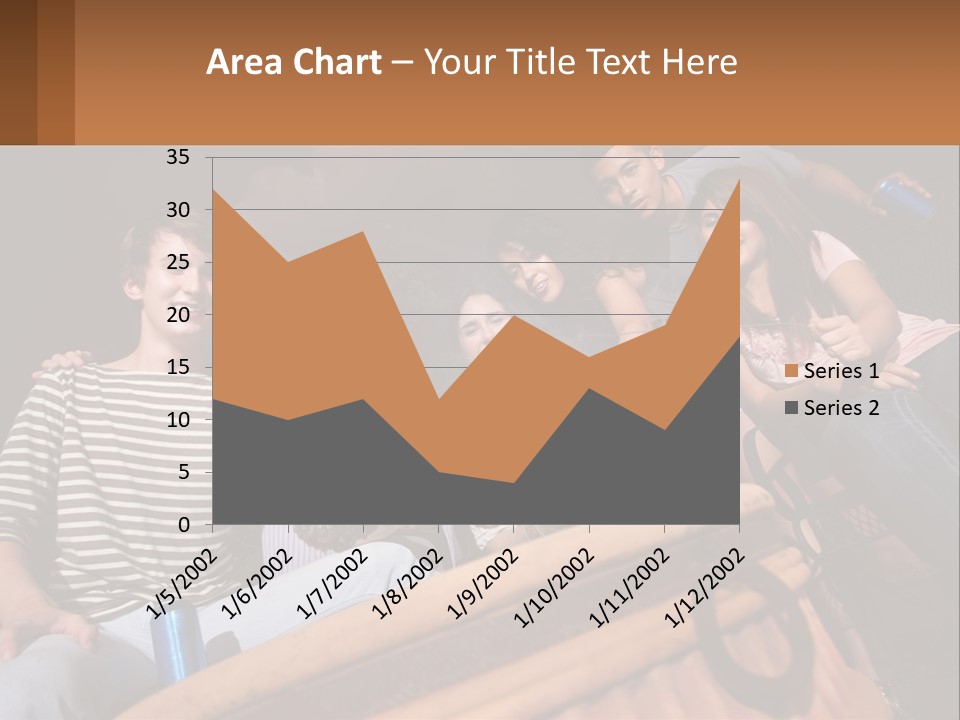 Skewer Family Teen PowerPoint Template