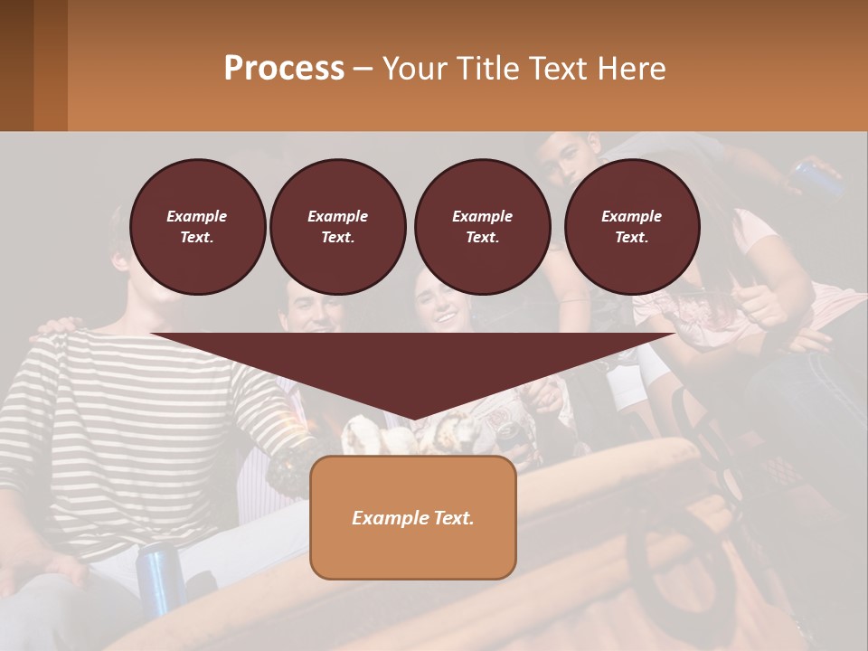 Skewer Family Teen PowerPoint Template