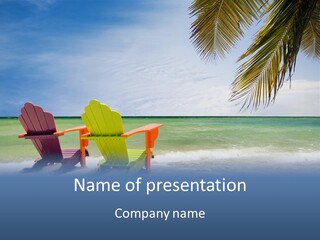 Tropical Climate Palm Trees Comfortable PowerPoint Template