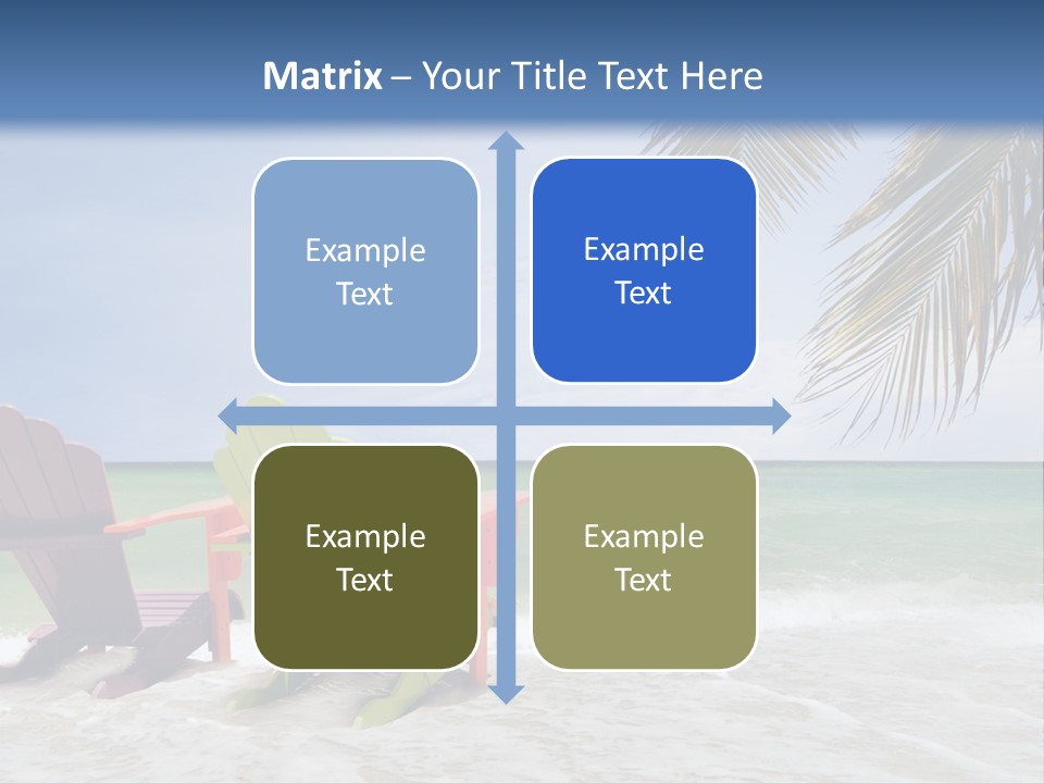 Tropical Climate Palm Trees Comfortable PowerPoint Template