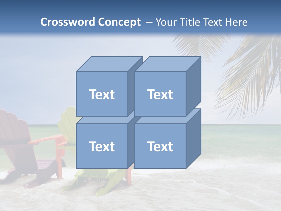 Tropical Climate Palm Trees Comfortable PowerPoint Template