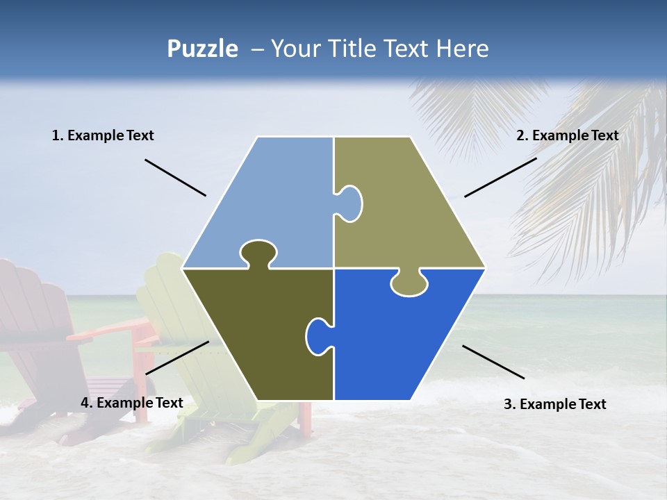 Tropical Climate Palm Trees Comfortable PowerPoint Template