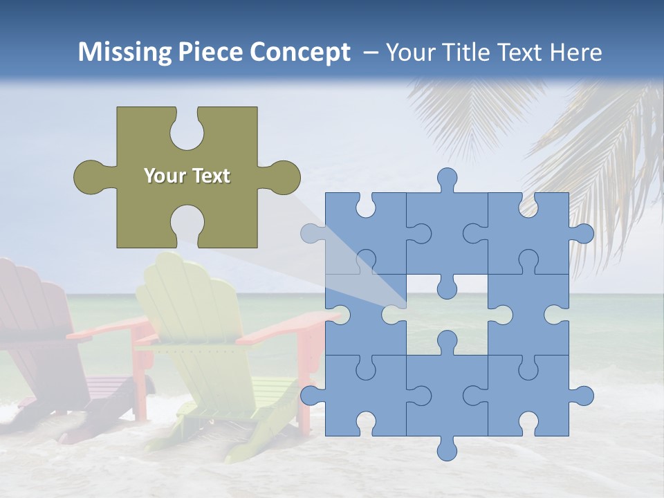 Tropical Climate Palm Trees Comfortable PowerPoint Template