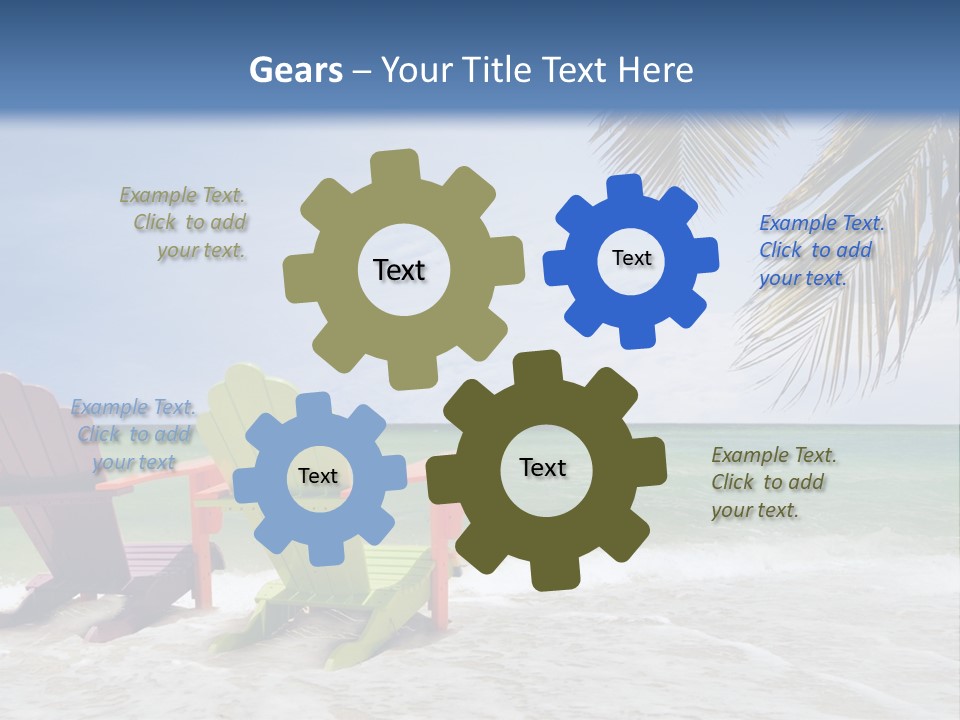 Tropical Climate Palm Trees Comfortable PowerPoint Template