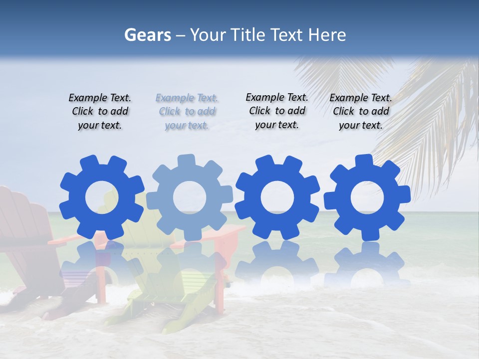 Tropical Climate Palm Trees Comfortable PowerPoint Template