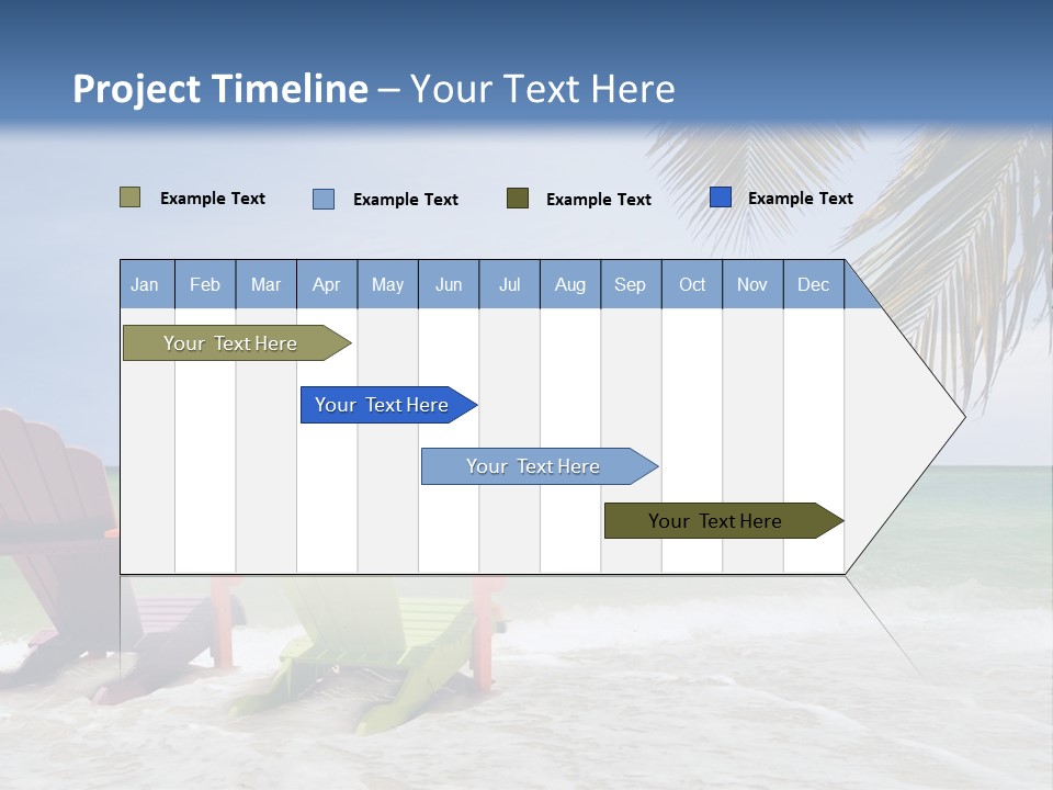Tropical Climate Palm Trees Comfortable PowerPoint Template