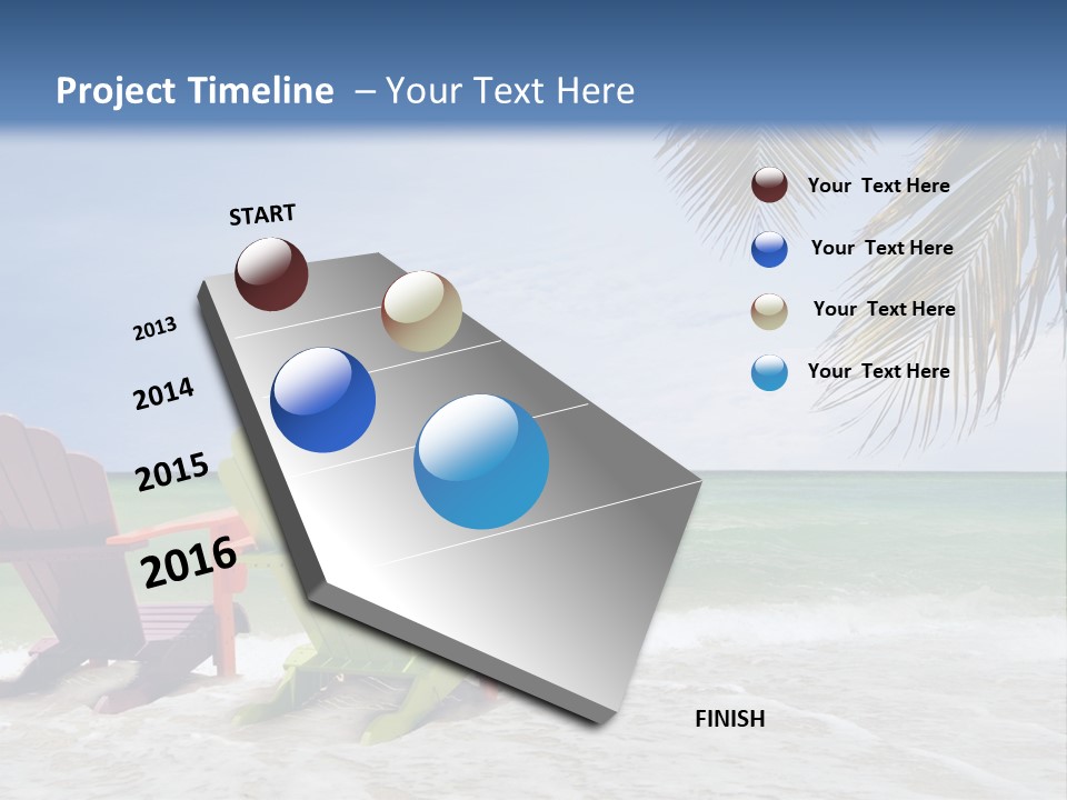 Tropical Climate Palm Trees Comfortable PowerPoint Template