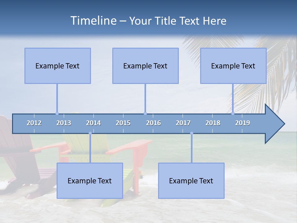 Tropical Climate Palm Trees Comfortable PowerPoint Template