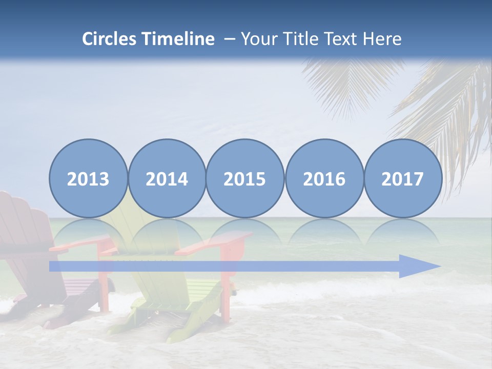 Tropical Climate Palm Trees Comfortable PowerPoint Template