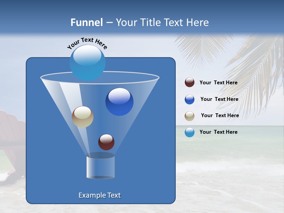 Tropical Climate Palm Trees Comfortable PowerPoint Template