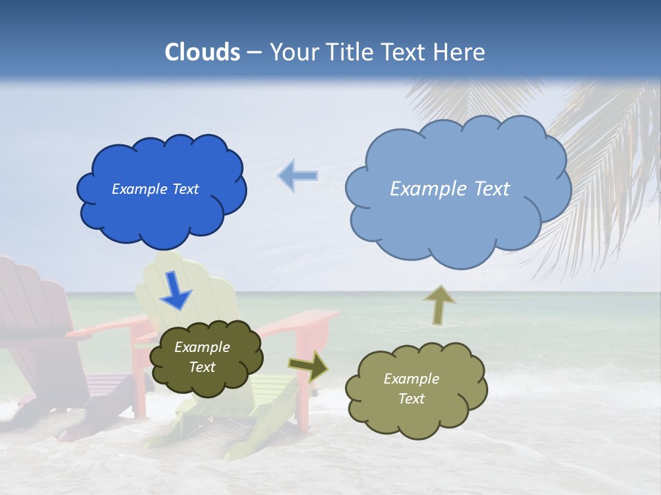 Tropical Climate Palm Trees Comfortable PowerPoint Template