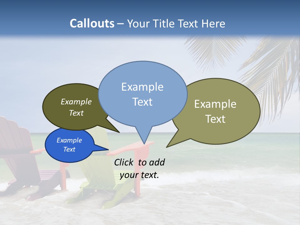 Tropical Climate Palm Trees Comfortable PowerPoint Template