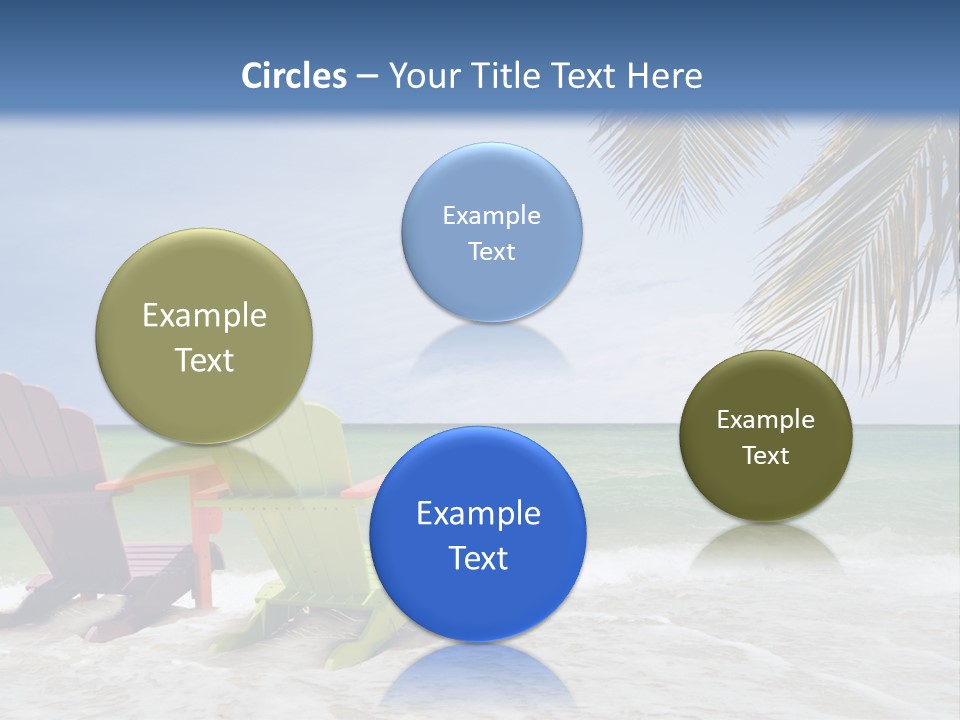 Tropical Climate Palm Trees Comfortable PowerPoint Template