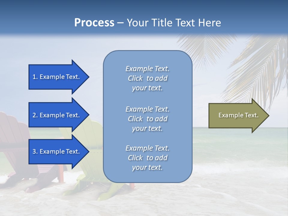 Tropical Climate Palm Trees Comfortable PowerPoint Template