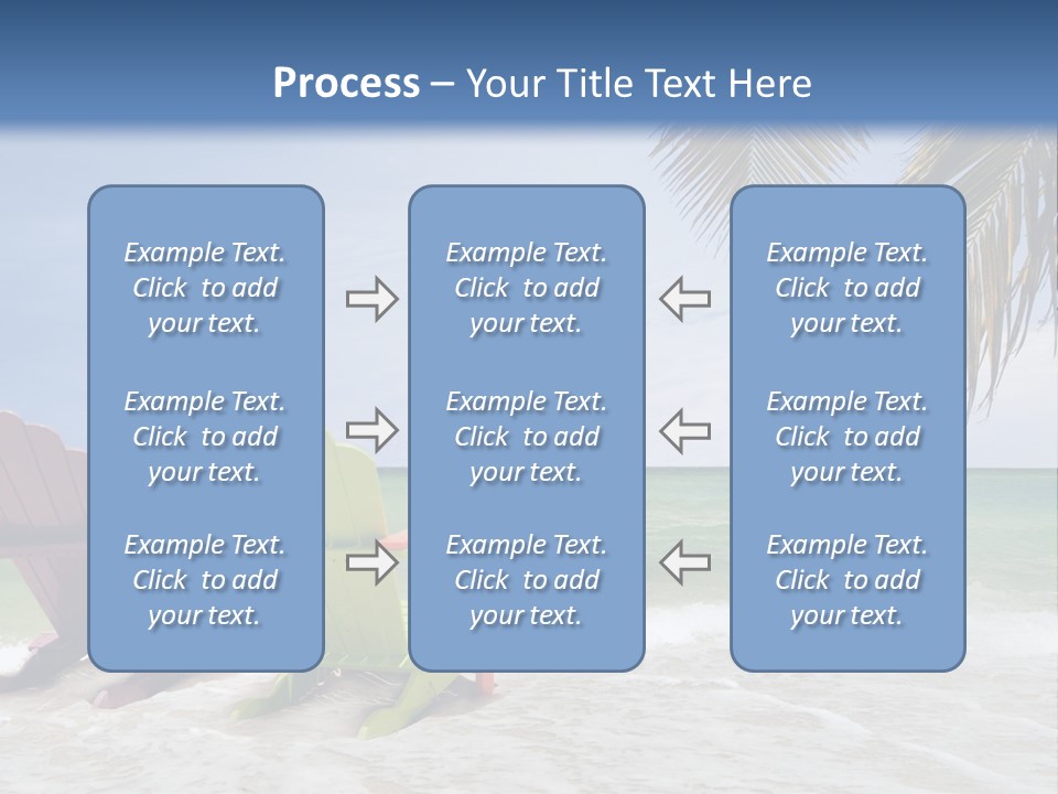 Tropical Climate Palm Trees Comfortable PowerPoint Template