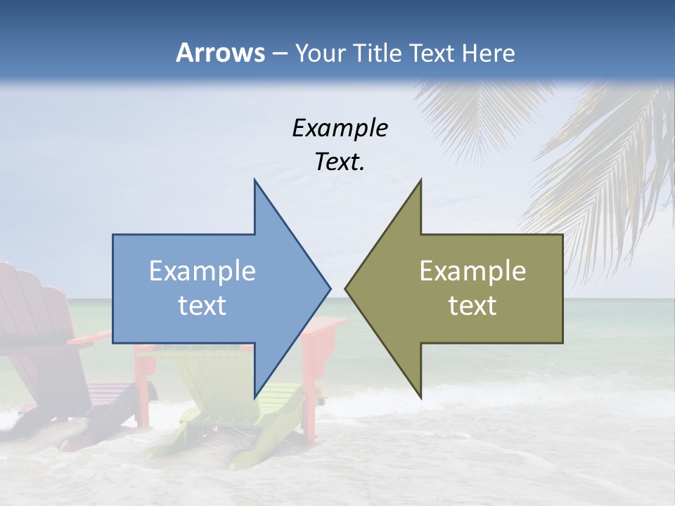 Tropical Climate Palm Trees Comfortable PowerPoint Template