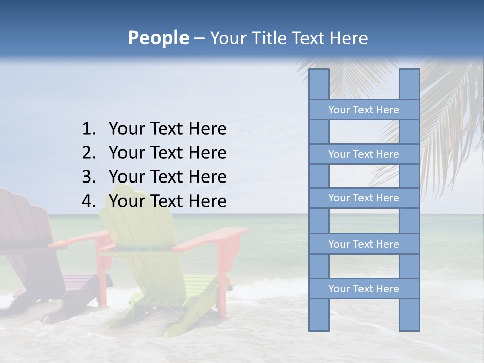 Tropical Climate Palm Trees Comfortable PowerPoint Template