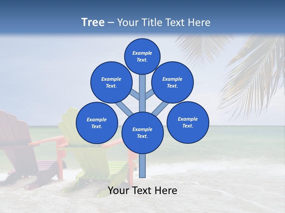 Tropical Climate Palm Trees Comfortable PowerPoint Template