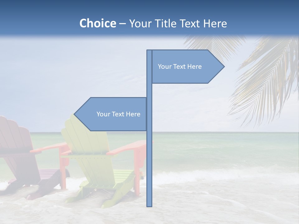 Tropical Climate Palm Trees Comfortable PowerPoint Template