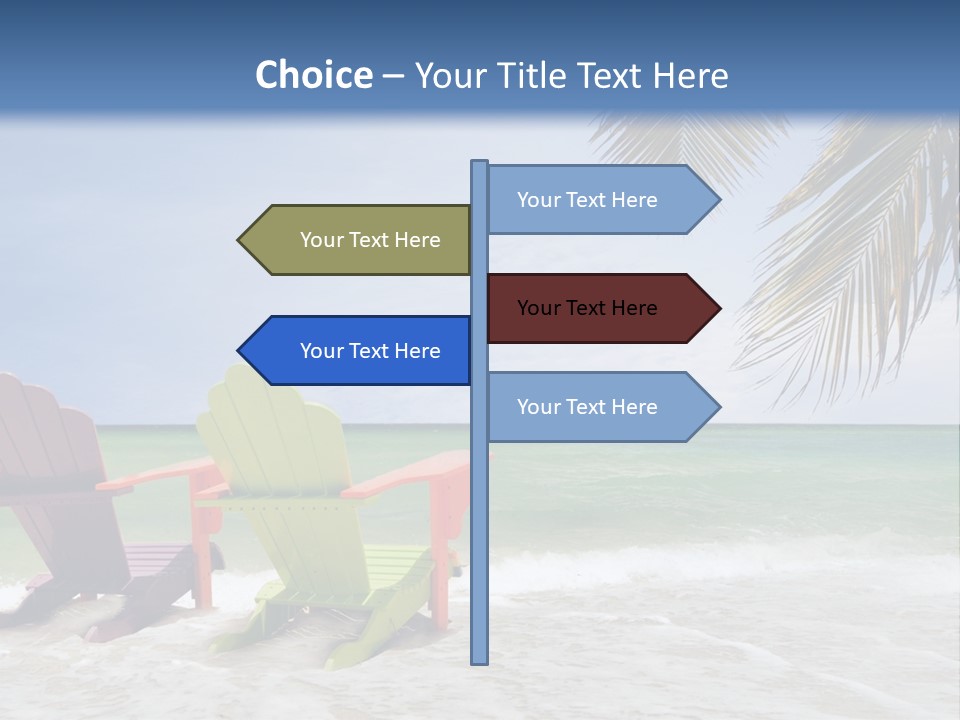 Tropical Climate Palm Trees Comfortable PowerPoint Template