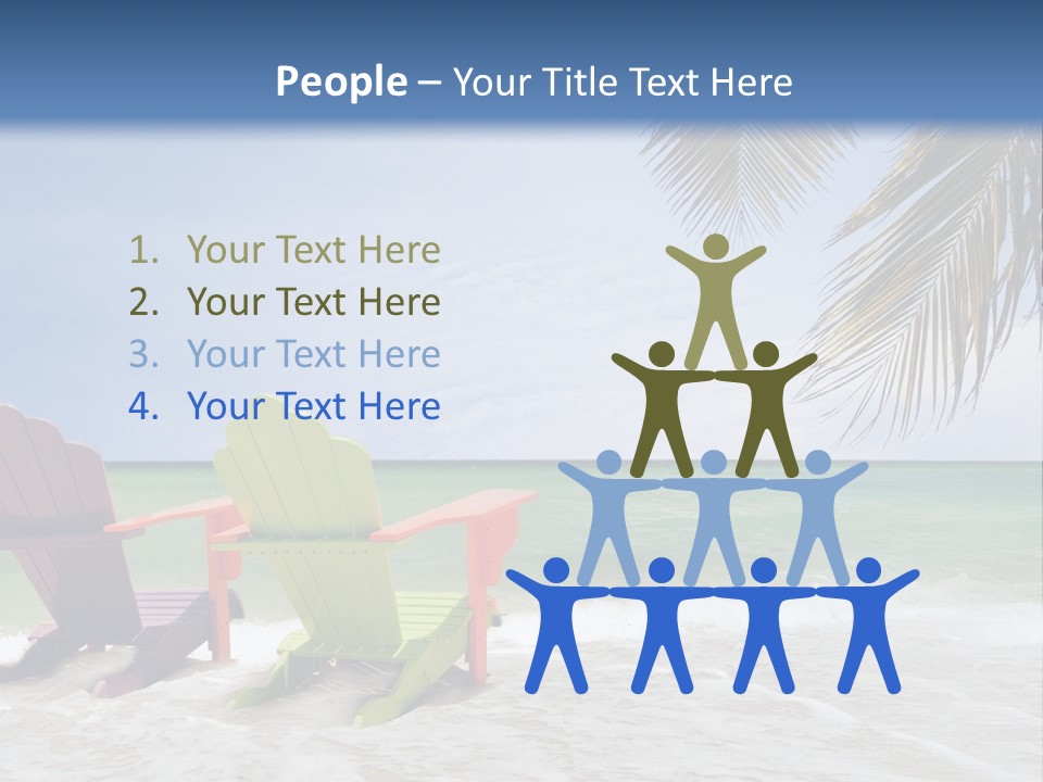 Tropical Climate Palm Trees Comfortable PowerPoint Template