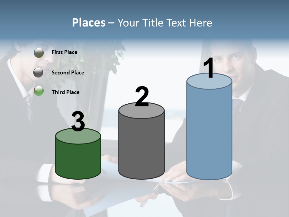 Table Communications Young People PowerPoint Template