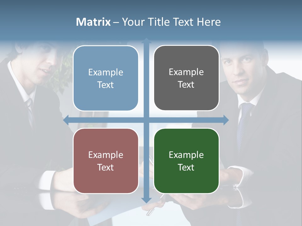 Table Communications Young People PowerPoint Template