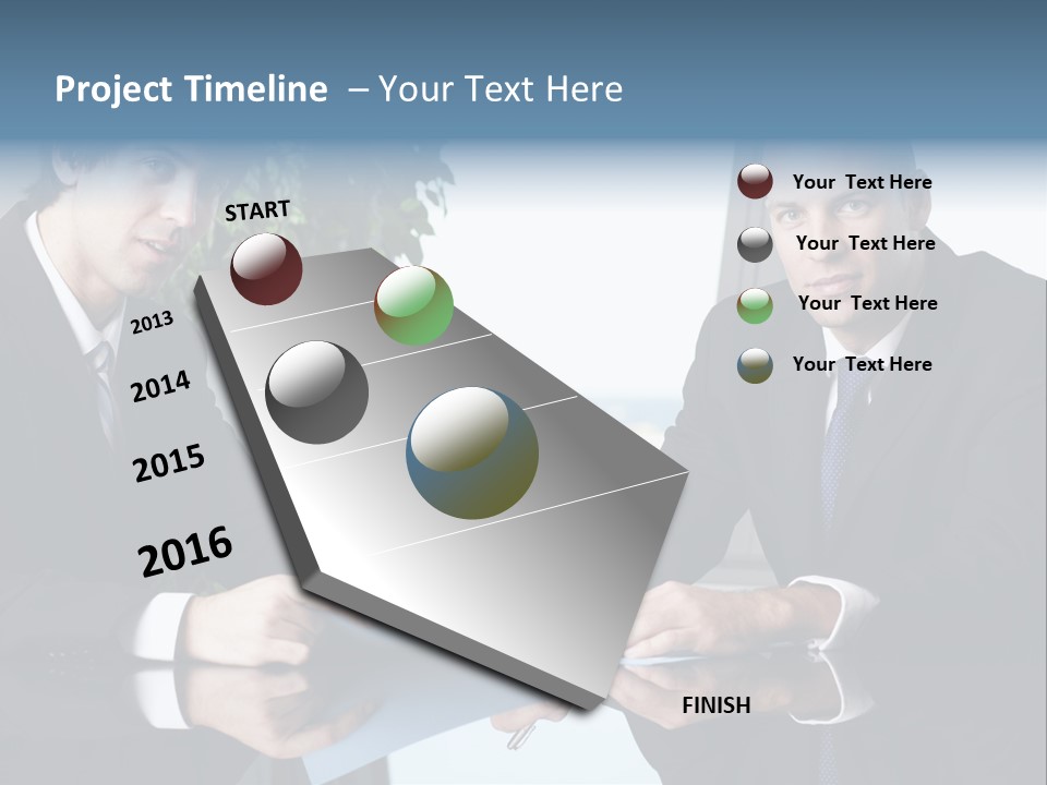 Table Communications Young People PowerPoint Template